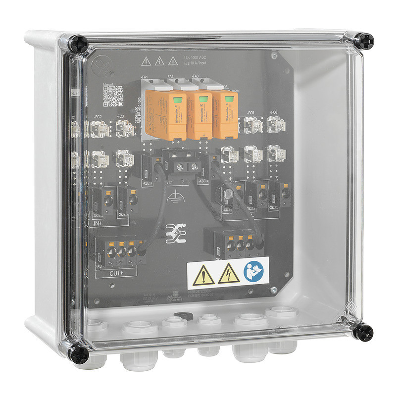 Weidmuller PV Next Combiner Box (photovoltaik), PV next, 1000 V, 1 MPP, 3 inputs / 3 outp