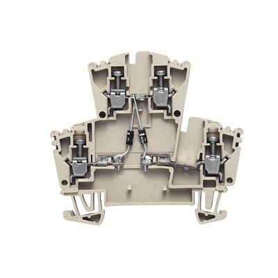 Weidmuller Railklem WDK 2.5 met diode