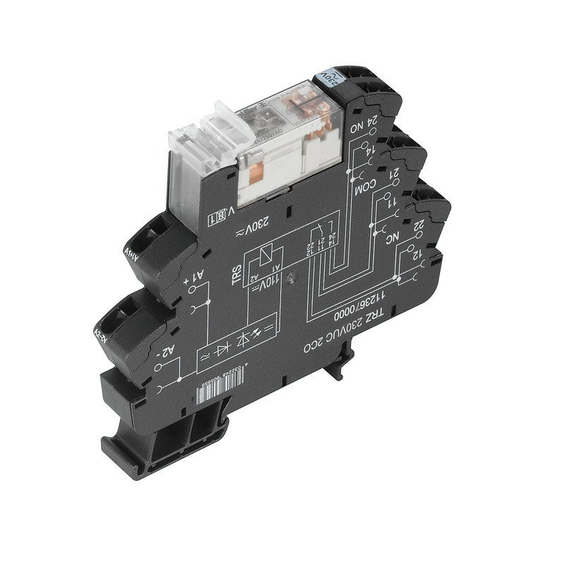 Weidmuller THM MT30X schakelrelais nom.stuurstroomsp.108-132V ac/DC 2 wiss.cont.