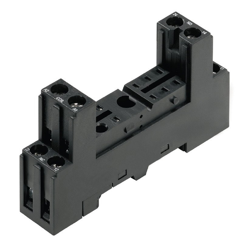 Weidmuller Relay socket flat design ip2 2 co contact screw connection