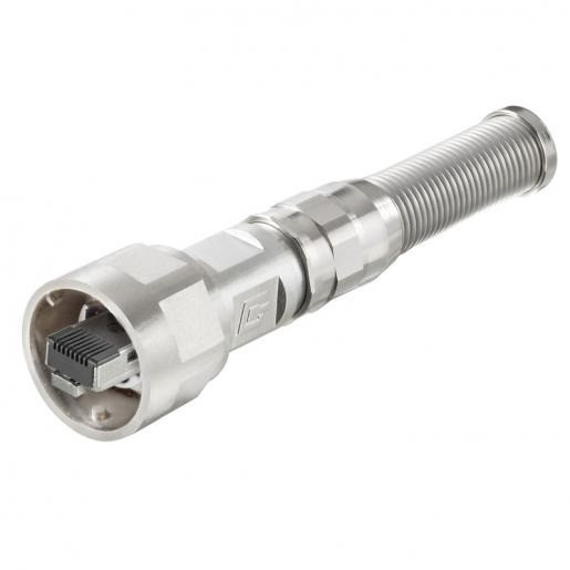 Weidmuller RJ45 plug ip67 connection 1: RJ45 connection 2: crimpawg 27...awg 2