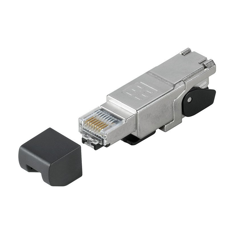 Weidmuller RJ45 plug ip20 eia/tia T568 bawg 27...awg 22