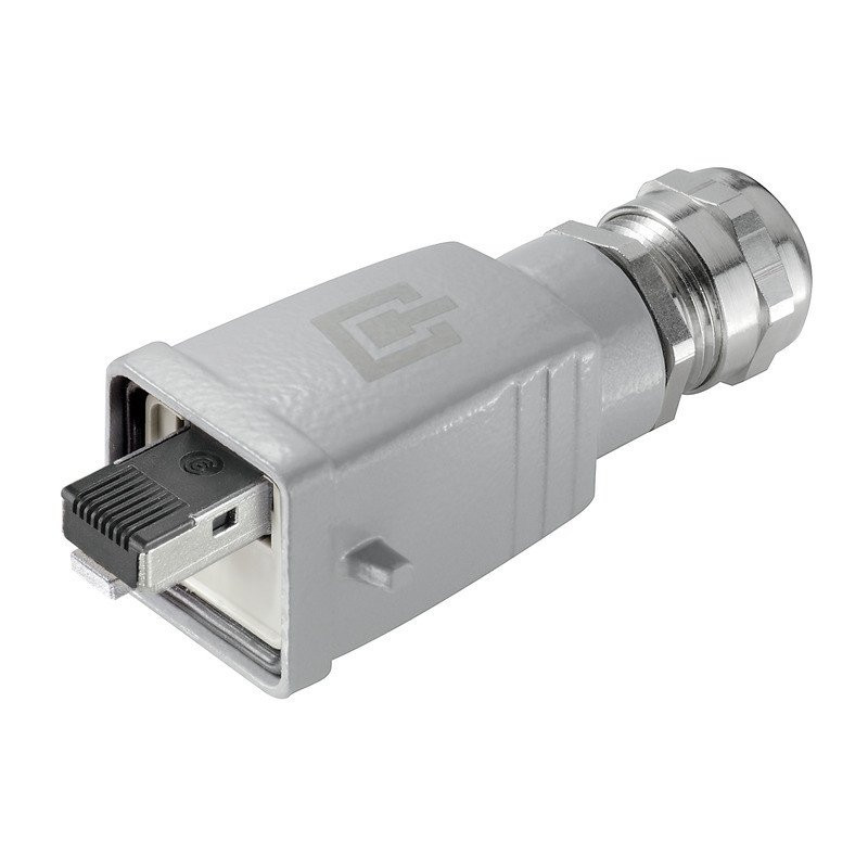 Weidmuller RJ45 plug no tools required cat.6a / class ea (iso/iec 11801 2010)