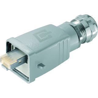 Weidmuller RJ45 plug no tools required variant 5 cat.6a / class ea (iso/iec 11
