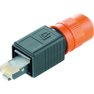Weidmuller RJ45 plug no tools required version 4 cat.6a / class ea (iso/iec 11