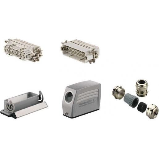 Weidmuller Rockstar HDC kits-heavy duty connectors kit ha size: 5 poles: 16,