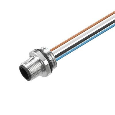 Weidmuller Round plug ,built-in (with cable) pin M12 no.of poles: 8 .5 M ca