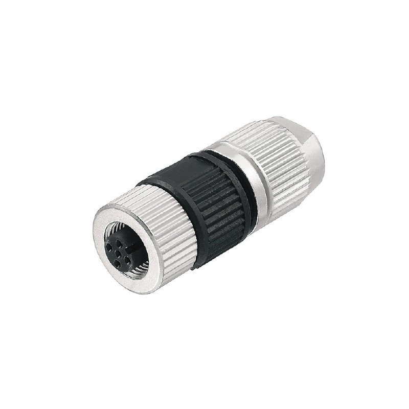Weidmuller Round plug (field customisable) female socket straight insulation D