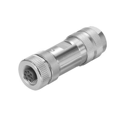 Weidmuller Round plug (field customisable) female socket straight screw connec
