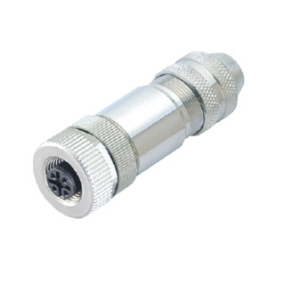 Weidmuller Round plug (field customisable) female socket straight screw connec