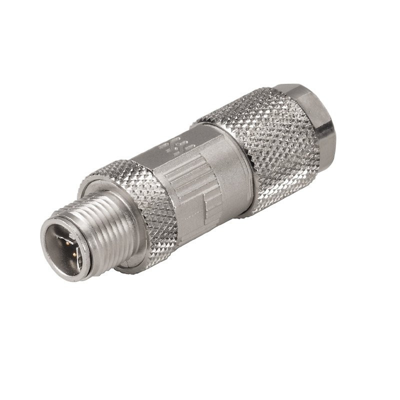 Weidmuller Round plug (field customisable) M12,
