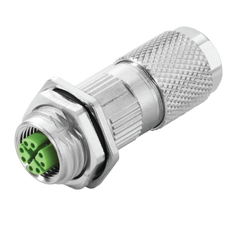 Weidmuller Round plug (field customisable) M12,