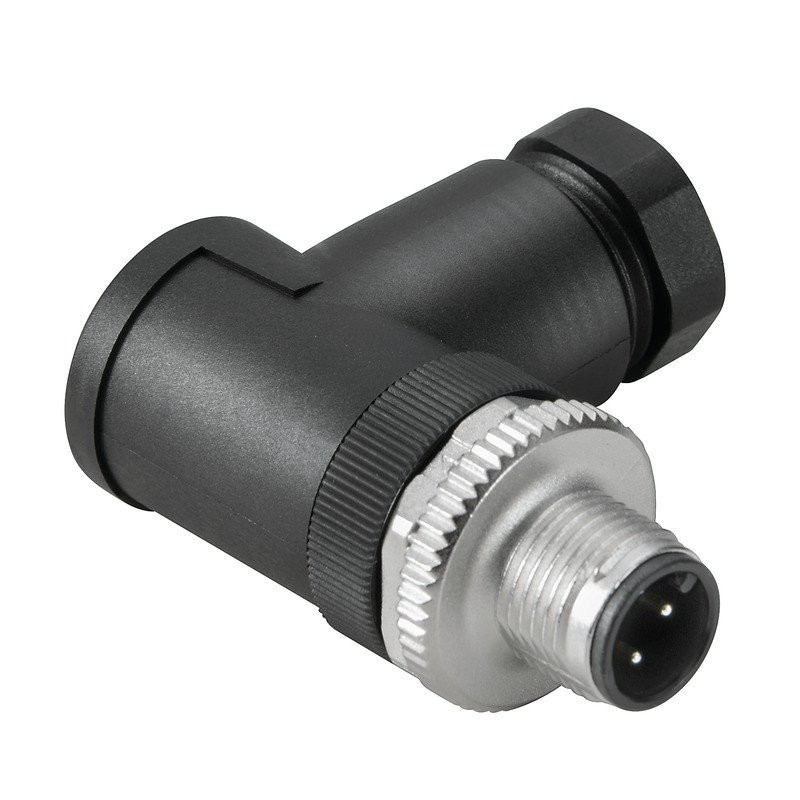 Weidmuller Round plug (field customisable) pin 90° screw connection M12 0.14