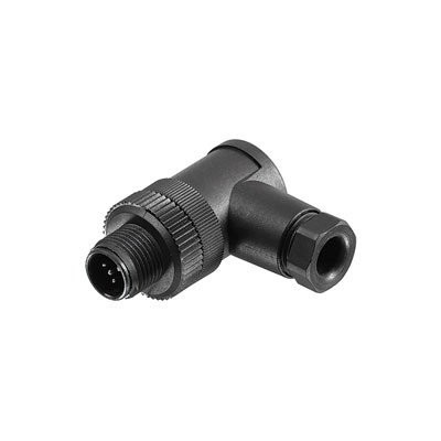 Weidmuller Round plug (field customisable) pin 90° screw connection M12 0.14