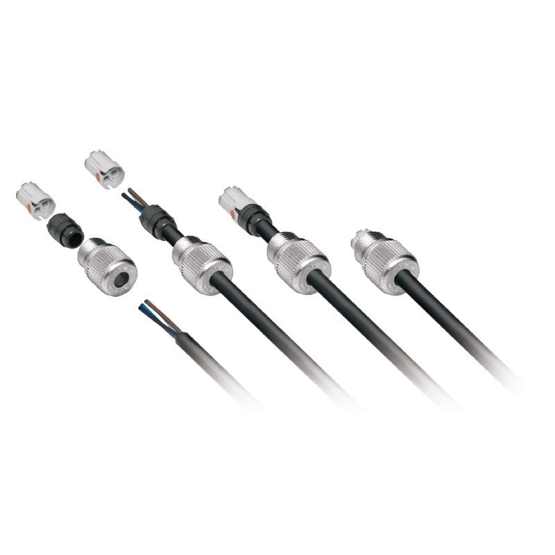 Weidmuller Round plug (field customisable) pin straight insulation displacemen