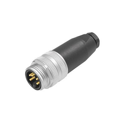 Weidmuller Round plug (field customisable) pin straight screw connection 7/8"