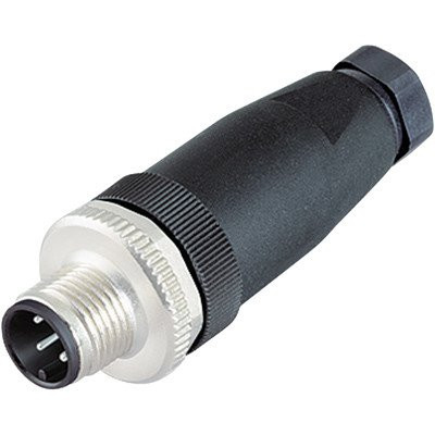 Weidmuller Round plug (field customisable) pin straight tension clamp connecti