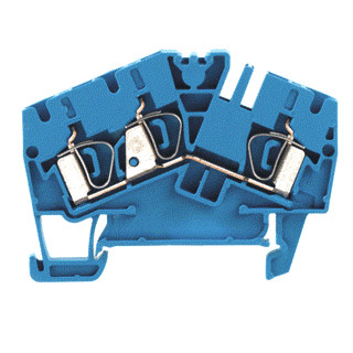 Weidmuller Verbindingsrijgklem 0,5-6MM² eendr. 0,5-6MM² meerdr. blauw