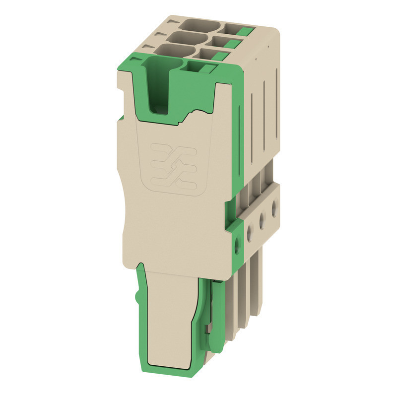 Weidmuller S-Series Plug (terminal), snap in, 2.5 MM², 24 A, 800 V, number of connections: