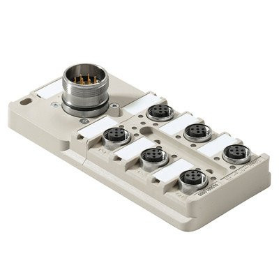 Weidmuller Sai-6-S 4P M12 sensor-actuator passive distributor (without cable) complete module,