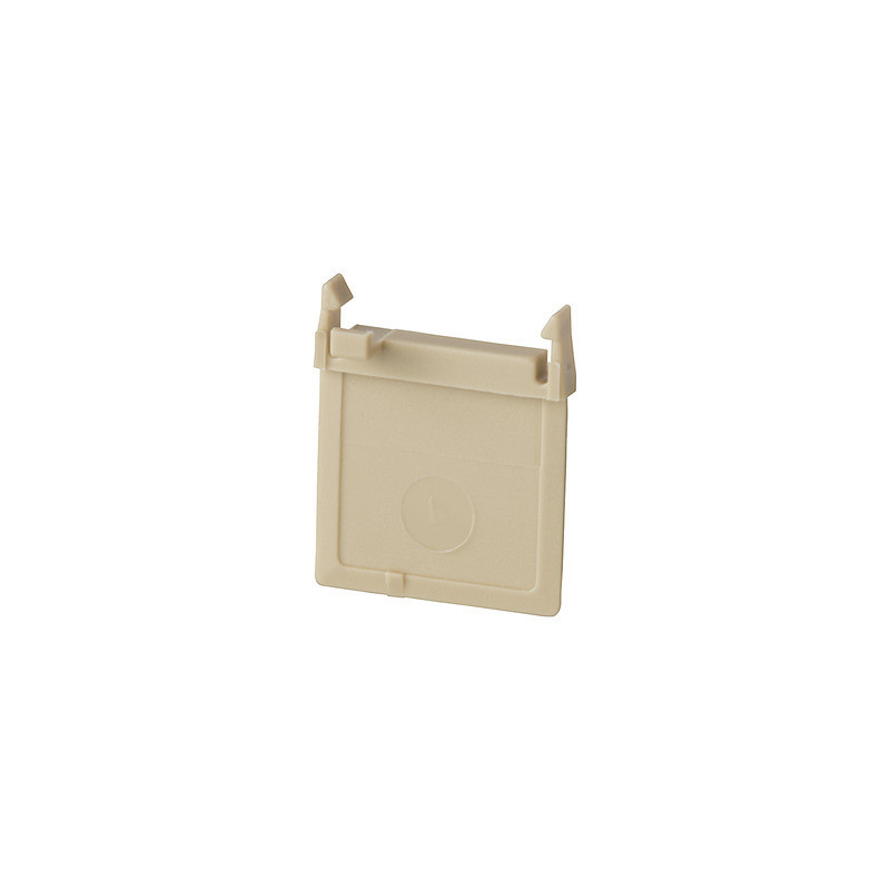 Weidmuller SAK Series End And partition plate for terminals, beige, height: 13.7 MM, width: