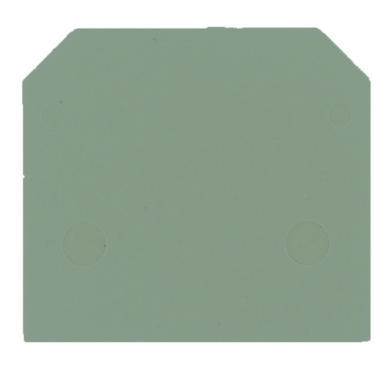 Weidmuller SAK Series End Plate for terminals, grey, height: 40 MM, width: 1.5 MM, V-2, pa 6