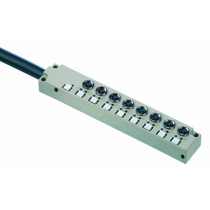 Weidmuller Sai-8-F 3P M8 L 15M sensor-actuator passive distributor (with cable) complete module fix