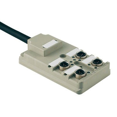 Weidmuller Sai-4-F 4P idc pur 10M sensor-actuator passive distributor (with cable) complete module fix