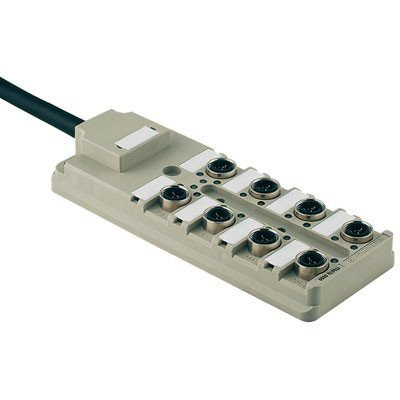 Weidmuller Sai-8-F 4P idc pur 10M sensor-actuator passive distributor (with cable) complete module fix