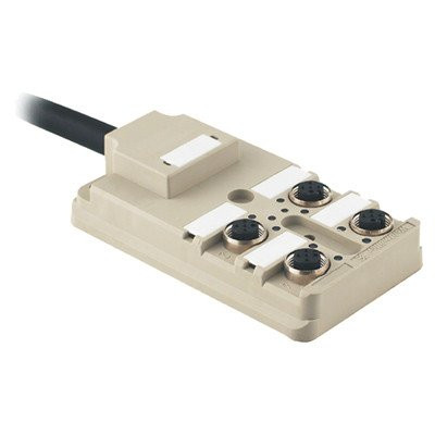 Weidmuller Sai-4-F 4P pur 20M sensor-actuator passive distributor (with cable) complete module fix