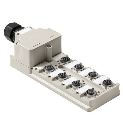 Weidmuller Sai-8-M 5P M12 ol sensor-actuator passive distributor (without cable) complete module, Weidmuller Sai-8-M 5P M12 ol sensor-actuator passive distributor (without cable) complete module,