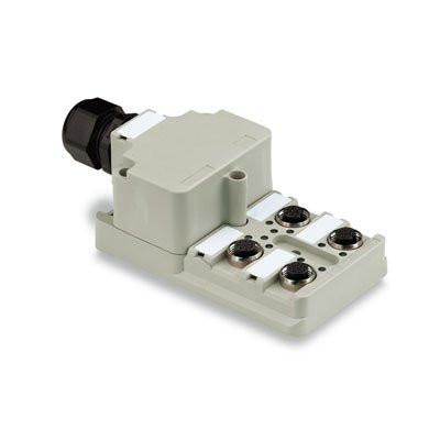 Weidmuller Sai-4-M 8P M12 sensor-actuator passive distributor (without cable) complete module,
