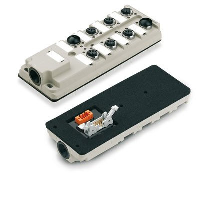 Weidmuller Sai-8-B 4P M12 F10 sensor-actuator passive distributor (without cable) complete module,