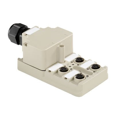 Weidmuller Sai-4-M 5P M12 eco sensor-actuator passive distributor (without cable) complete module,