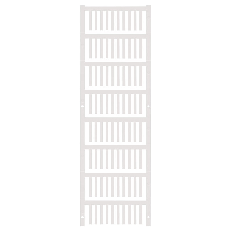 Weidmuller Slimfix adercodering kaartenvorm 0.5-0.75MM overschuiven wit