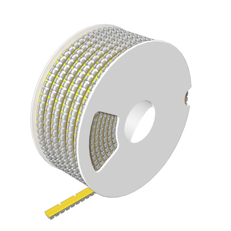 Weidmuller SlimFix Cable Coding system, yellow, conductor O.D.:2.5 - 3.3 MM, without, PC-