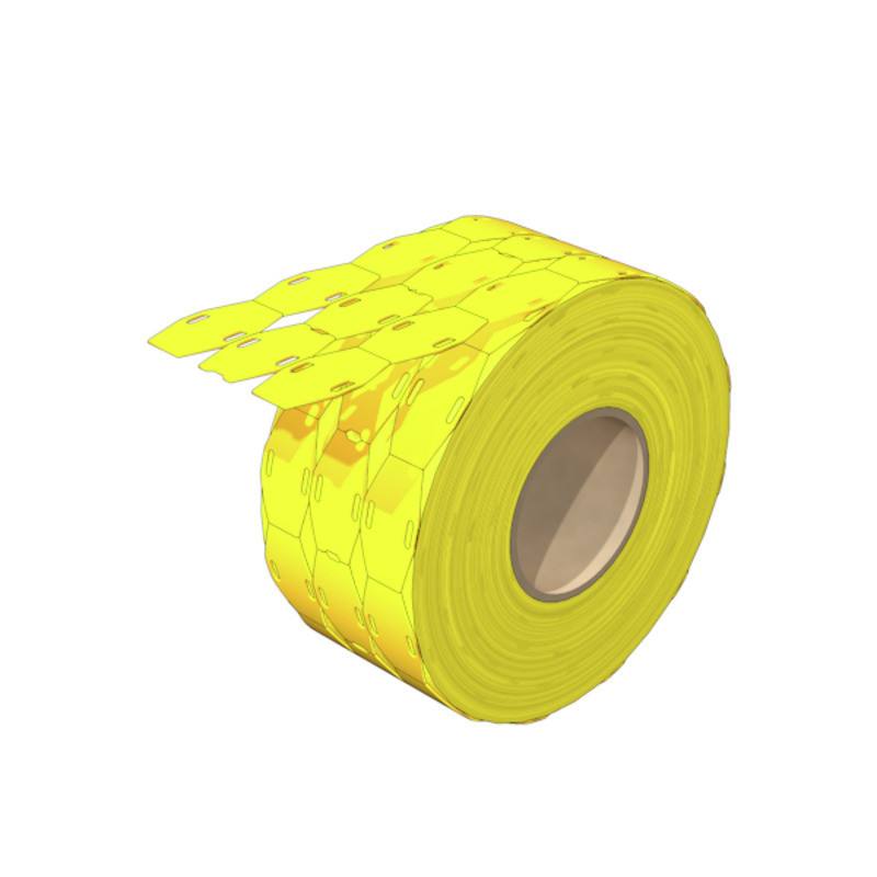 Weidmuller SlimFix Cable Coding system, yellow, conductor O.D.:7 -, without, polyolefine,