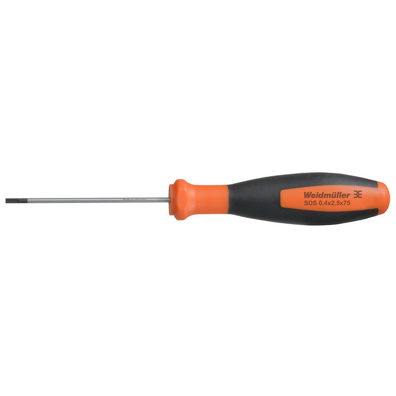 Slotted Screwdriver, blade thickness (a): 0.4 MM, blade width (B): 2.5