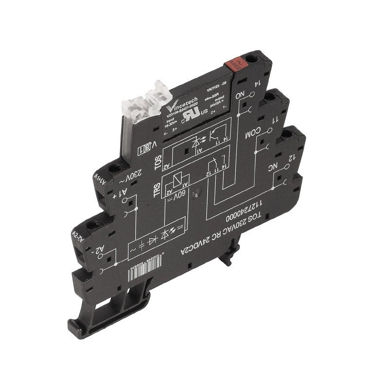 Weidmuller Solid-state relais 23 V ac+5 % /-1 % RC element // 1 no contact (T