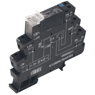 Weidmuller Solid-state relais 24 V DC ±2 % free-wheel diode reverse polarity P