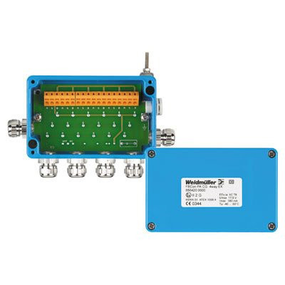 Weidmuller Standard distributor for ex applications eex(ia) 4-way distributor ee