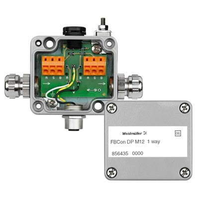 Weidmuller Standard distributor without bus termination 1-way distributor ip66