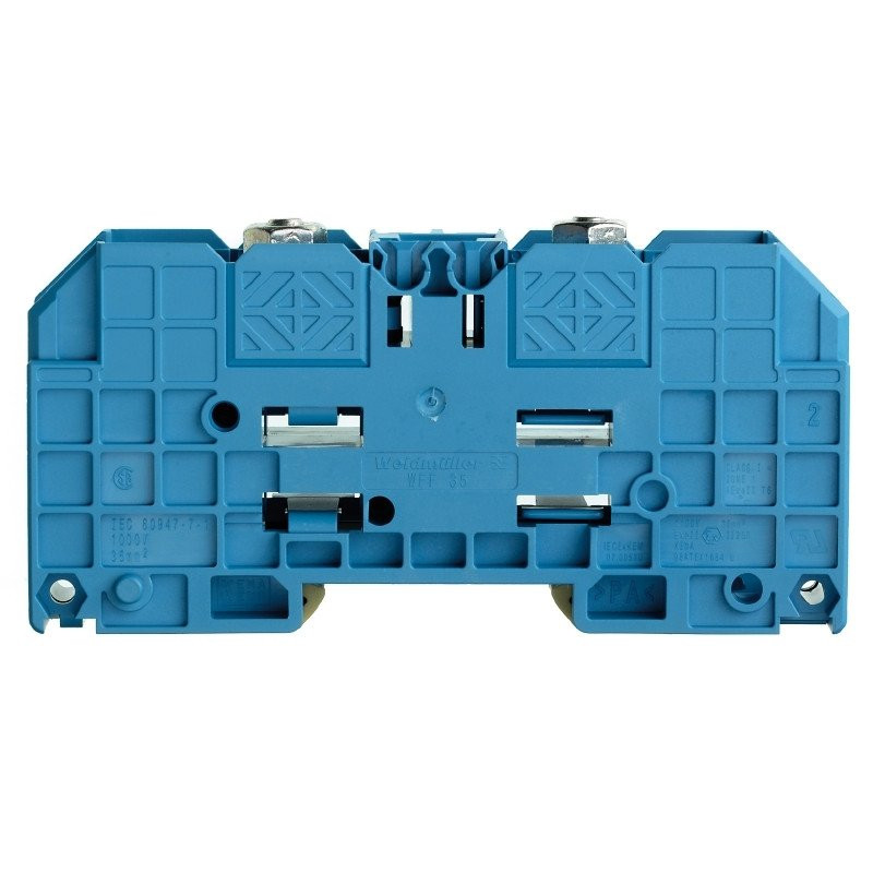 Weidmuller W-serie verbindingsrijgklem blauw