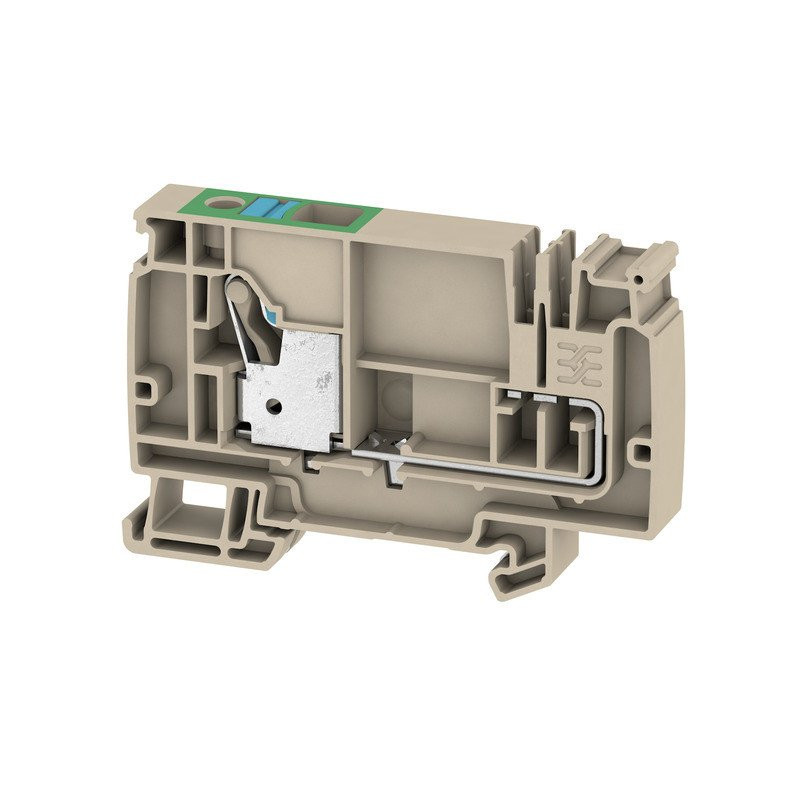Weidmuller A-serie verbindingsrijgklem 0,5-10MM² eendr. 0,5-10MM² meerdr. beige