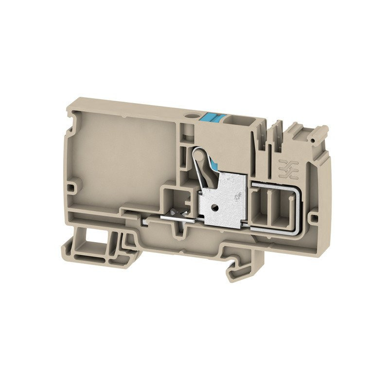 Weidmuller A-serie verbindingsrijgklem 0,5-10MM² eendr. 0,5-10MM² meerdr. beige