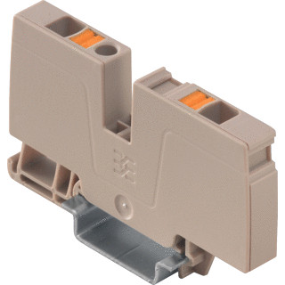 Weidmuller Alo 6 verbindingsrijgklem 0,5-6MM² eendr. 0,5-6MM² meerdr. beige
