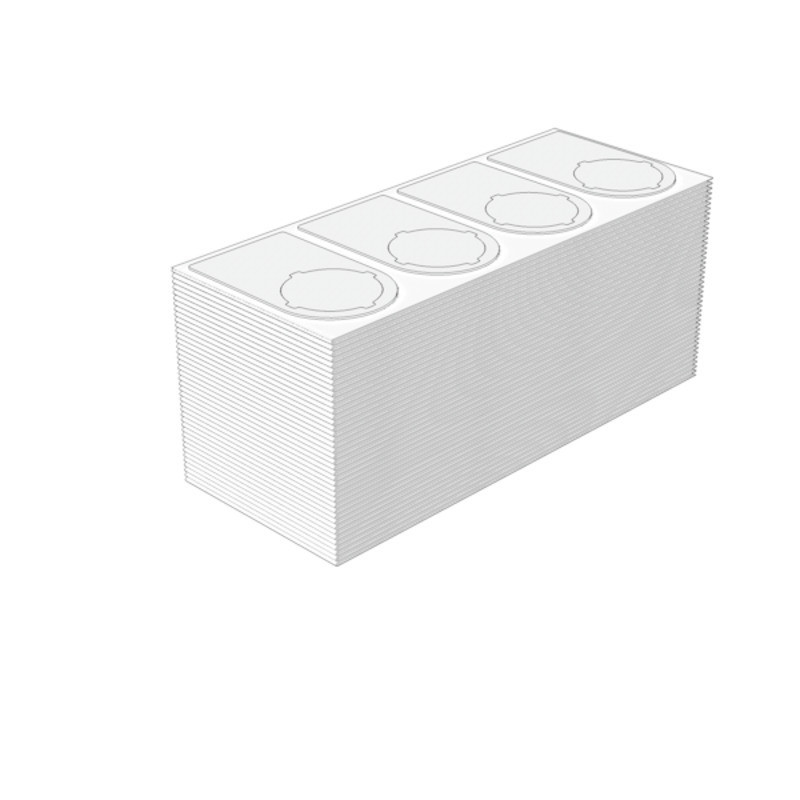 Weidmuller SwitchMark Device Marking, width: 27 MM, printed characters: without, polyester,