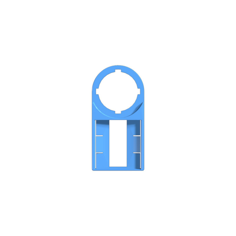 Weidmuller SwitchMark Device Marking holder, marker holder, length: 27 MM, width: 27 MM, blu