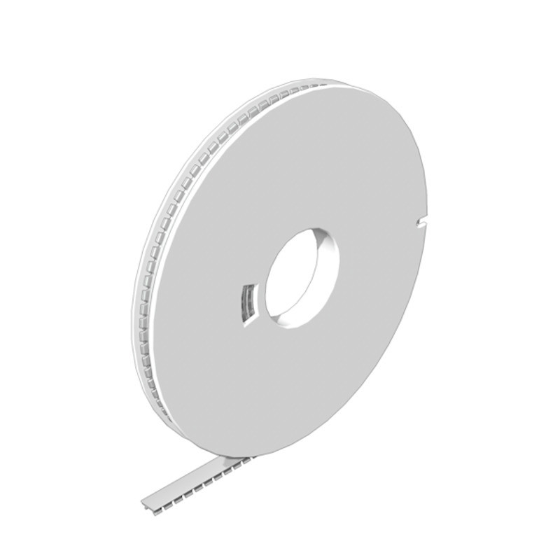 Weidmuller Terminal Marking, white, printed characters: neutral