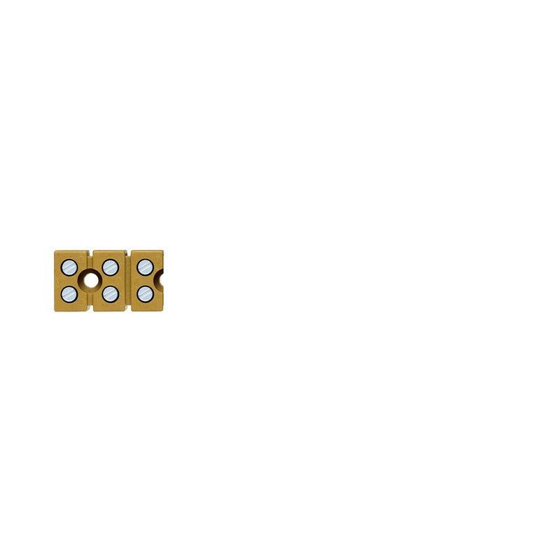 Weidmuller Terminal strip screw connection 2.5 MM² 4 V 24 A no.of poles: 3,
